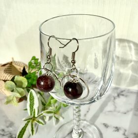 天然石 ガーネット ピアス