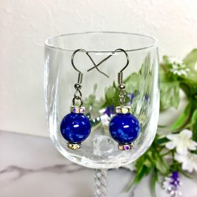 天然石 ラピスラズリ ピアス